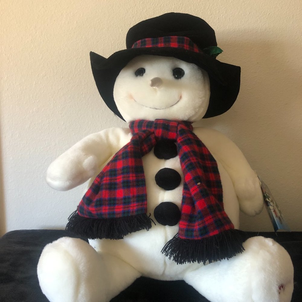 Snowden 90s Plush Snowman